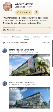 Perfil Google Maps Oscar